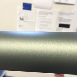 VViViD+ Matte Metallic Military Green (Ghost) Vinyl Wrap Roll (10ft x 5ft)