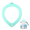 Neck Cooling Tube with Insulated Bag, Ice Neck Cooler Ring