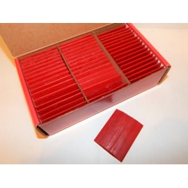 Carmel Super-Glide Tailors' Chalk Red Color, 48 pcs