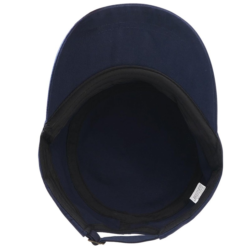 WULIQIUQIU Army Cadet Cap for Men Women Military Flat Top