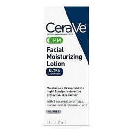 Locion Hidratante Facial Cerave Ultra Ligero 89ml