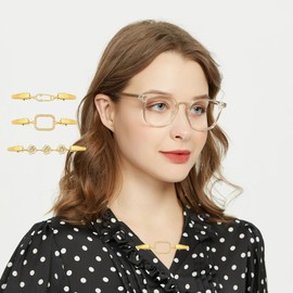 3PCS Gold Shirt Clips for Women Clothing Vintage Sweater Cape Cloak Scarf Clip Cardigan Collar Dress Shirt Brooch Clips Back Cinch Set for Women (Gold)