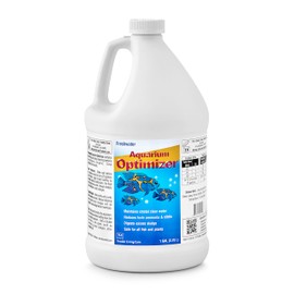 Freshwater Aquarium Optimizer, Crystal Clear Water Treatment, Reduces Ammonia, 1 Gallon