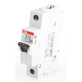 ABB S200 MCB Circuit Breaker Type D, 1-Pin 16A 253V, Breaking Capacity 6 kA System Pro M Compact