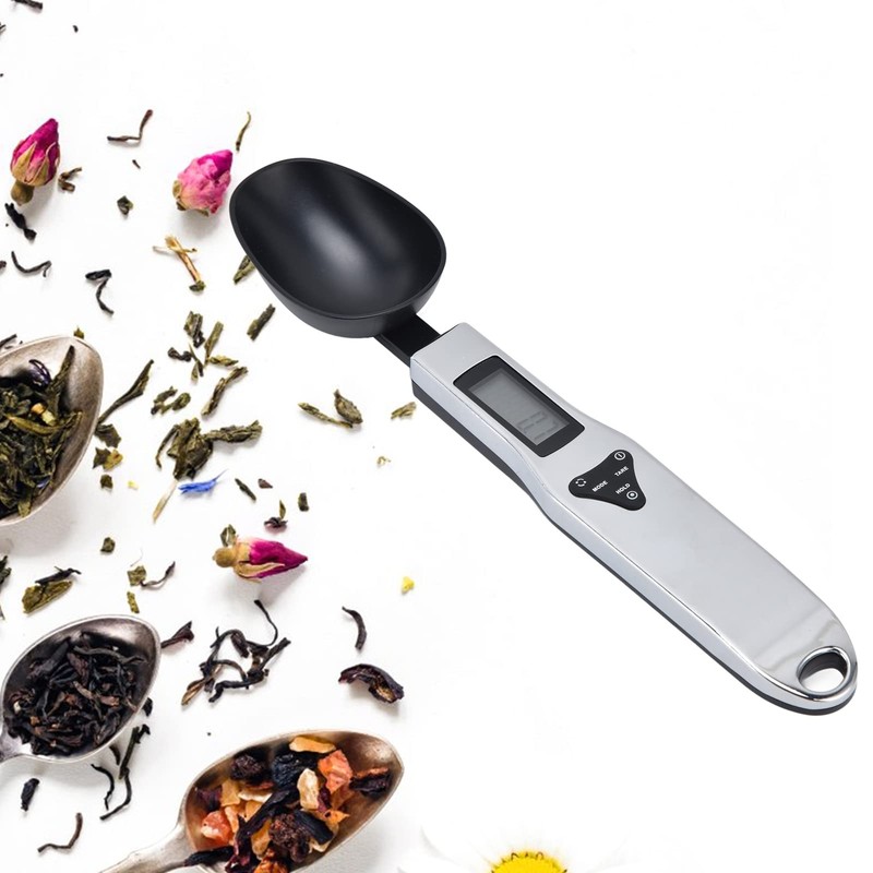 Cuchara Medidora Electrónica, Báscula de Cuchara Digital Precisa con Pantalla