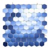 Panel Decorativo Shimmer 4d Hexagonal 80 Pzas