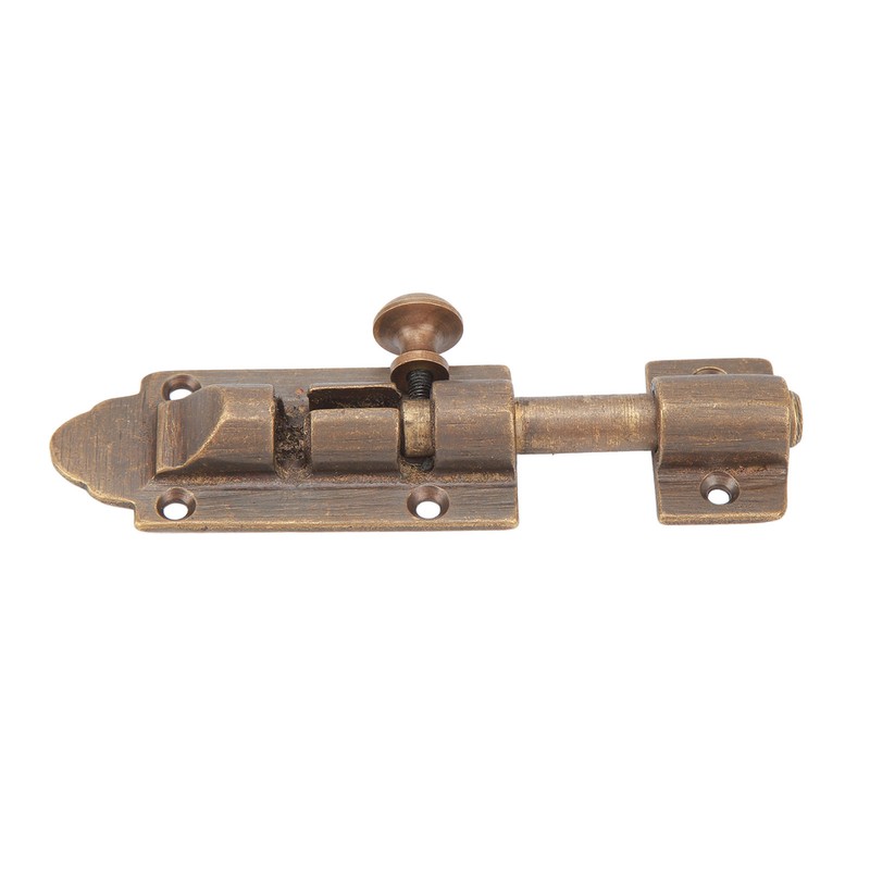 Barrel Bolt Buckle Rust Proof High Hardness Brass Antique Sliding
