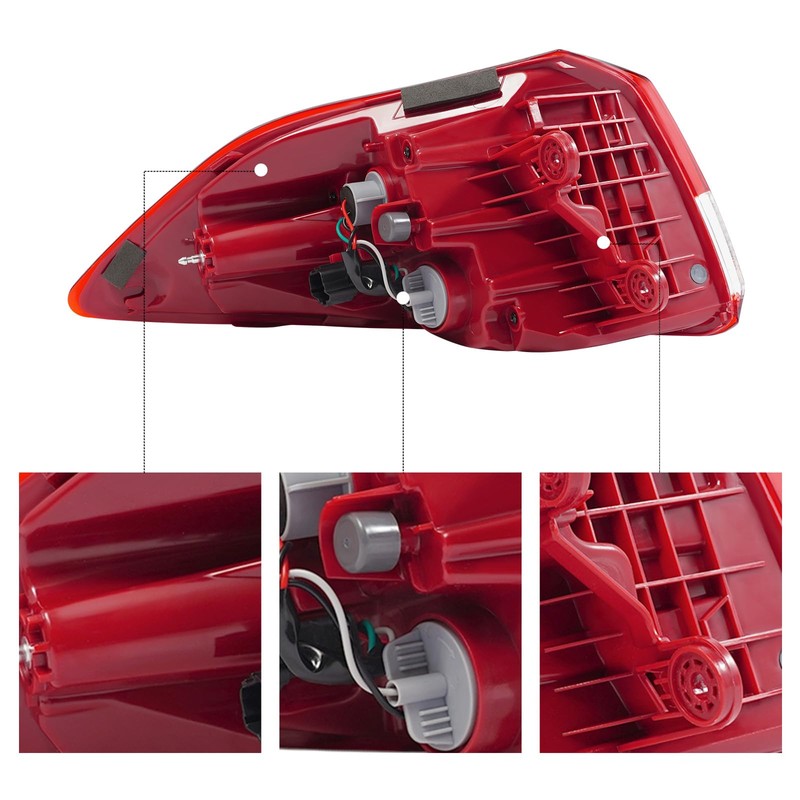 PIAOYUE - For 2016 2017 2018 Hyundai Tucson Halogen Outer