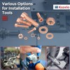 Kozelo 8pcs M4 Hex Socket Cap Bolt Kit Cap Bolt