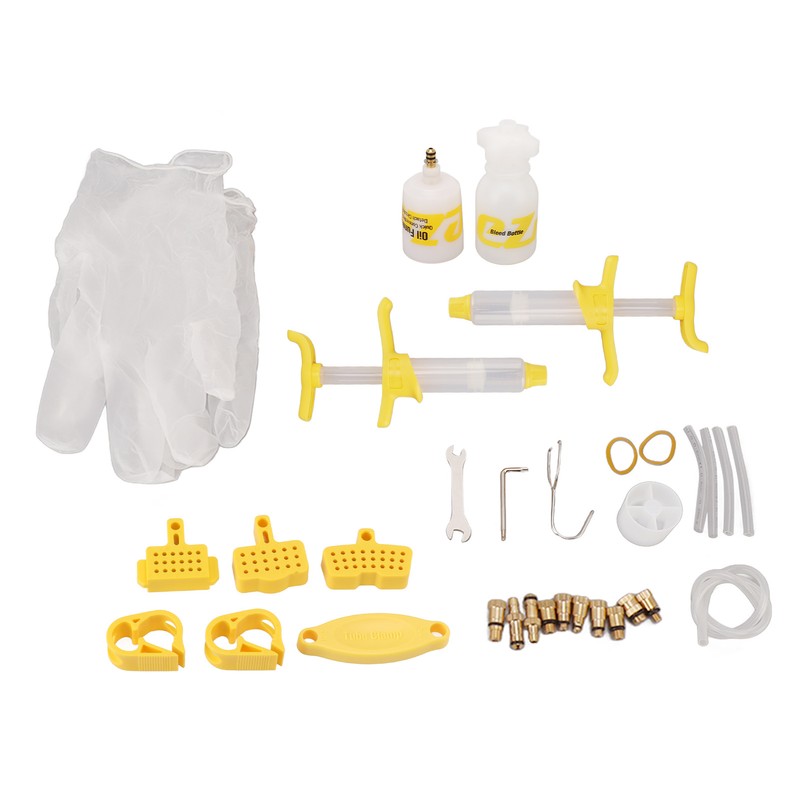 Disc Brake Bleed Kit Durable Plastic Easy Operation Box Packed