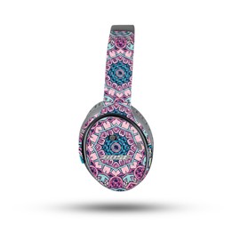 MightySkins Carbon Fiber Skin Compatible with Bose QuietComfort 35 II Headphones - Tribal Mandala | Protective, Durable Textured Carbon Fiber Finish | Easy to Apply