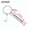 CENWA Woodworking Gifts Carpenter Gift I Can Build That Keychain