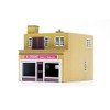 Dapol Model Railway Modern Shop & Flat Plastic Kit -