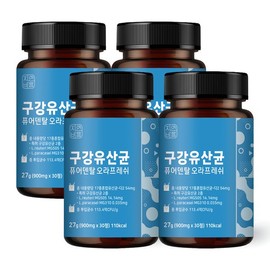 구강유산균 퓨어덴탈 오라프레쉬 구강 유래 특허 유산균 2종 자일리톨 4개 Oral Probiotics Pure Dental OraFresh Patent-Protected Oral-Derived Probiotics 2 Types Xylitol 4 Pieces
