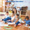 KLLOUZE 10 PCS Kids Carpet Circle Seats 16" Kids Round