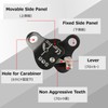 Azarxis Micro Pulley Assender Climbing Pulley Rope Pulley Rigging Rescue