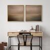 SIGNFORD Framed Canvas Print Wall Art Set Minimalist Neutral Horizon