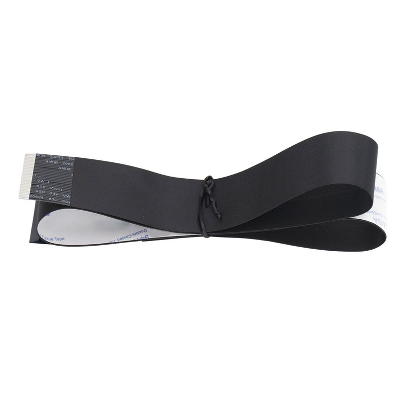 2PCS FPC Cable with Adhesive 30 Pin Flat Cable Flexible