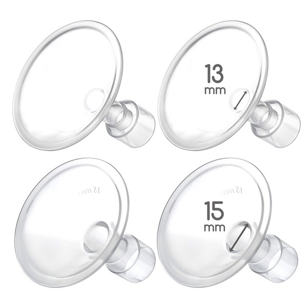 Maymom MyFit 13,15 mm Schilde klein; Kompatibel mit Medela-Brustpumpen-PersonalFit, Freestyle,