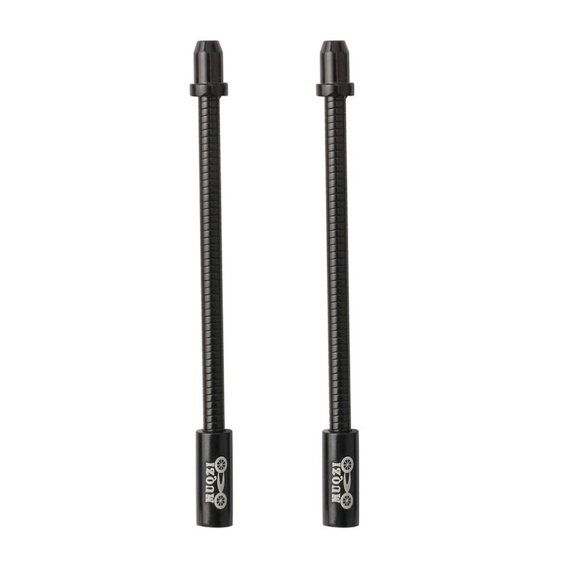 2Pcs Bike Flexible V-Brake Noodle Cable Guide Rubber Boots Bicycle