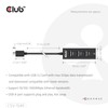 Club3D CSV-1549 USB Type-C 3.2 Gen1 to 3 Port USB
