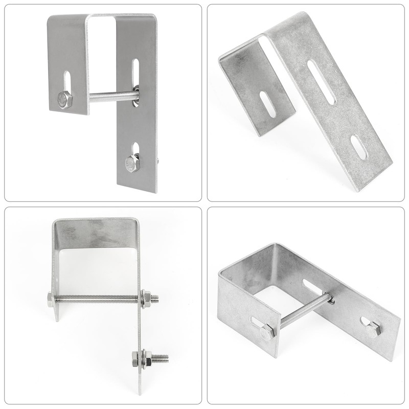 Solar Panel Bracket Balcony, Solar Panel Holder Hook Balcony, Stainless