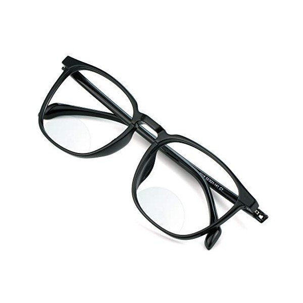 Bifocal Blue Light Blocking Glasses for Women/Men, Computer Reading Glasses,