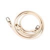 Leather Bag Strap 41.33 to 48.03in Adjustable 0.35in Wide Replacement