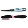 cuteNfuzzy Pet Flea Comb, Blue