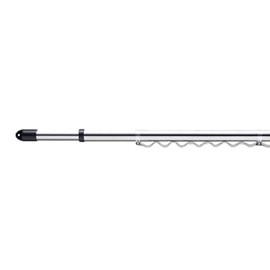 Shinei Clothesline Stainless Steel Rolling Telescopic Rod (with Hanger Hanger) [6.6 ft (3 m) 4 m] 4 m (1.15 - 2.0 m)