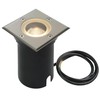 Pillar IP65 Marine Grade Stainless Steel GU10 Square Outdoor Decking
