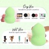 Docolor Esponja Maquillaje Mezcla Base Belleza Uso Seco Húmedo Aplicación