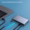 BENFEI 12-in-1 USB Type-A/USB Type-C Docking Station with Dual HDMI