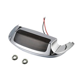 TCT-MOTORPARTS Front Fender Tip Smoked LED Lens Fit For Harley Electra Glide Ultra Limited FLHTK Road King Classic Special/Police 2014-2023