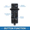 A ABSOPRO Power Window Switch No.93571D3000 Front Left Driver Side