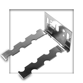 Wall Connection Anchor Movable Stainless Steel 60 x 1.25 Wall Anchor Wall Anchor Wall Connector Pack of 10