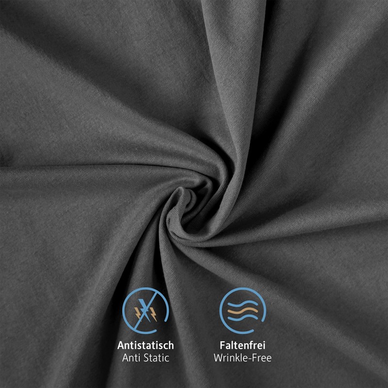 Komfortec 100% Cotton Cushion Covers, Set of 2, 40 x
