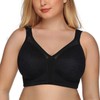 DotVol Women's Full Coverage Minimizer Bra Comfort Wirefree Non Padded