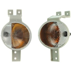 CarLights360: For 2002 2003 2004 2005 2006 Mini Cooper Turn Signal Light Assembly Driver and Passenger Side Pair w/Bulbs | MC2520101 MC2521101