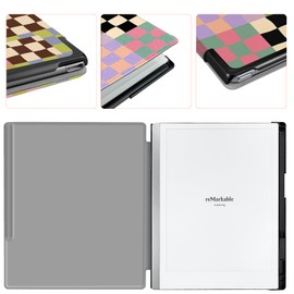 Aippdo Case for Remarkable 2 Paper Tablet 10.3" 2020 Released,Lightweight and Hard Back Shell Protective Book Folio Cover with Built-in Pen Holder,Comes with Remarkable 2 Pen Tips.
