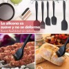 Dolores Utensilios Espátula De Cocina De Silicona Antiadherente 6pcs