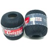 Twister Crochet Yarn Anthracite Hand Knitting Yarn Cotton Yarn 2