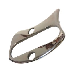 SAFIGLE Stainless Steel Guasha Plate for Relief Lymphatic Massage Tool for Neck Shoulders Durable Design with Multiple Edges for Targeted