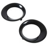 Pair Front Bumper Fog Lamp Cover Ring Trim 51113423789 Replacement