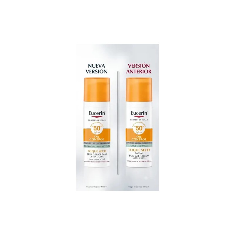 Protector Solar Eucerin Oil Control Anti-Brillo, Piel mixta a grasa