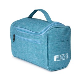 Hanging Cosmetic Bag Kinston, Blue - Petrol Blue, Vanity