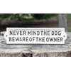 Prodbuy 22cm Cast Iron Never Mind The Dog Beware of