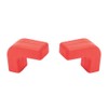 Factory Bumper Tow Hook Covers Compatible with Jeep Wrangler JK