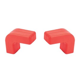 Factory Bumper Tow Hook Covers Compatible with Jeep Wrangler JK JL Gladiator TJ,2PCS Traction Hook Protector Jeep Wrangler Accessories 2007-2023（red）