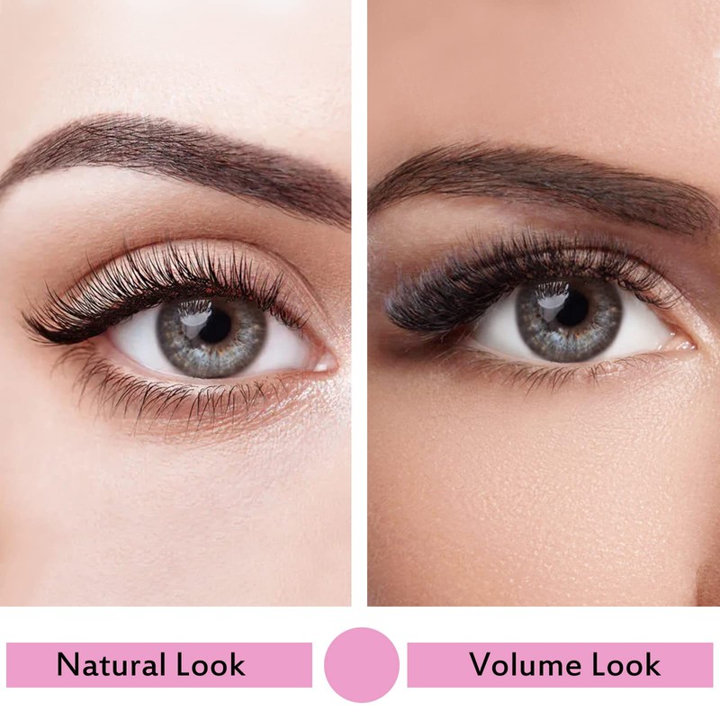 Cluster Eyelashes, Pack of 72 Eyelash Clusters, DIY Eyelash Extensions,